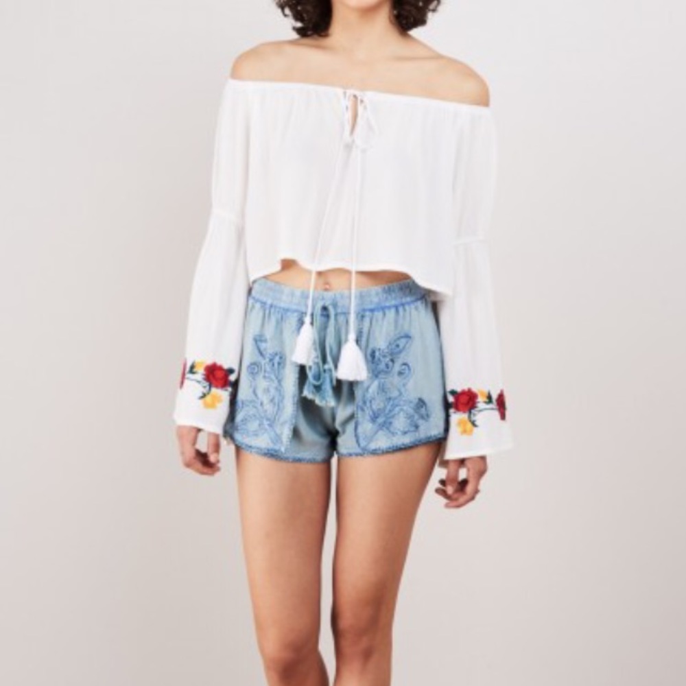 Blue Earthbound shorts